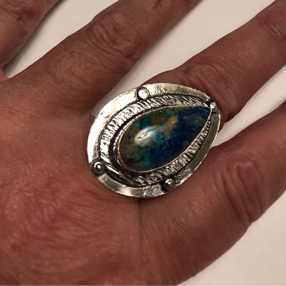 Stampd Jewelry - Azulite 925 Sterling Silver Ring